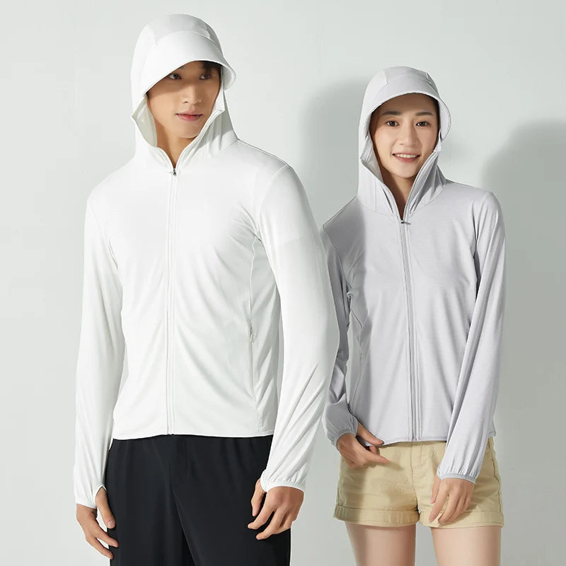 ACTIVEWEAR New High-quality Ice Silk Slim Fit Couple jacket