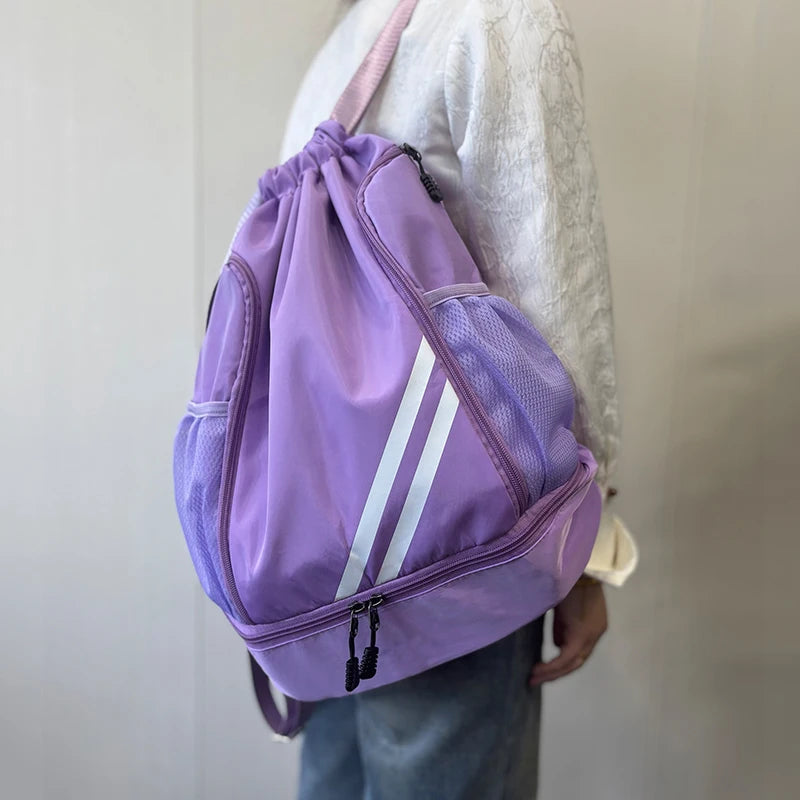 Sport Gym Bag Backpack Women Camping Large Football Basketball