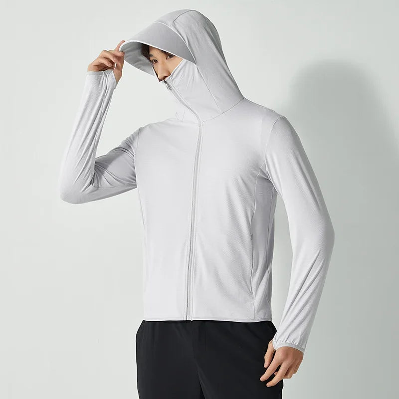 ACTIVEWEAR New High-quality Ice Silk Slim Fit Couple jacket