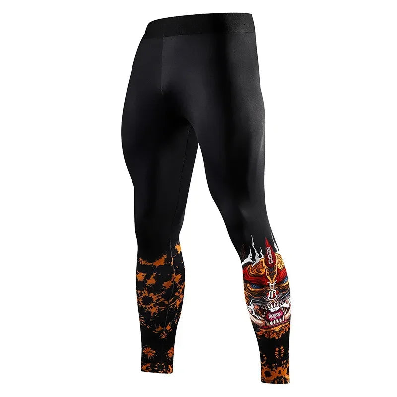 ACTIVEWEAR Men Running Tights GYM Sport Long Legging