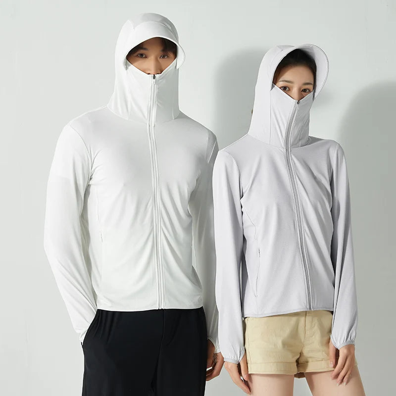 ACTIVEWEAR New High-quality Ice Silk Slim Fit Couple jacket