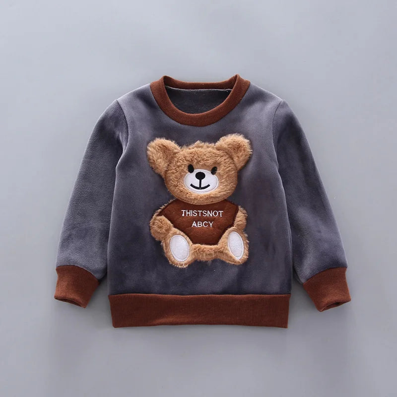 Kids Cartoon Clothing Sets unisex Winter 0-4 yrs