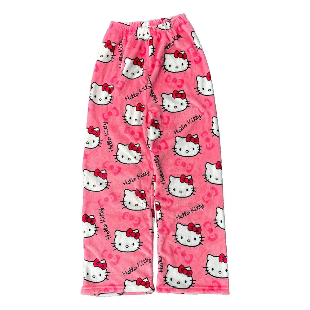 Thicken Hello Kitty Pajama Pants