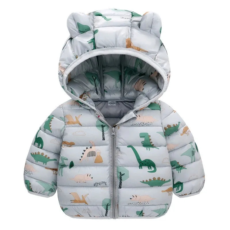 Children Boys Baby Hooded