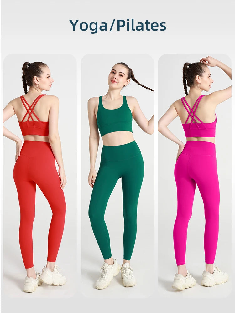 New 2 Piece Yoga Clothes Women's Tracksuit