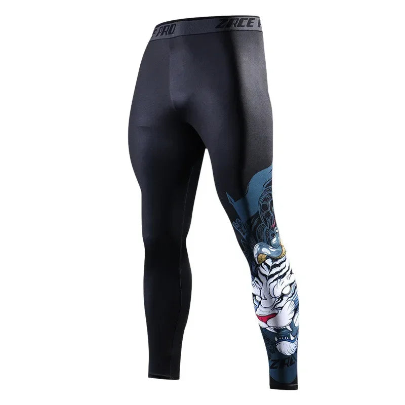 ACTIVEWEAR Men Running Tights GYM Sport Long Legging