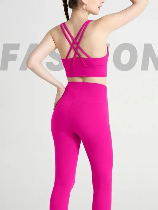 New 2 Piece Yoga Clothes Women's Tracksuit