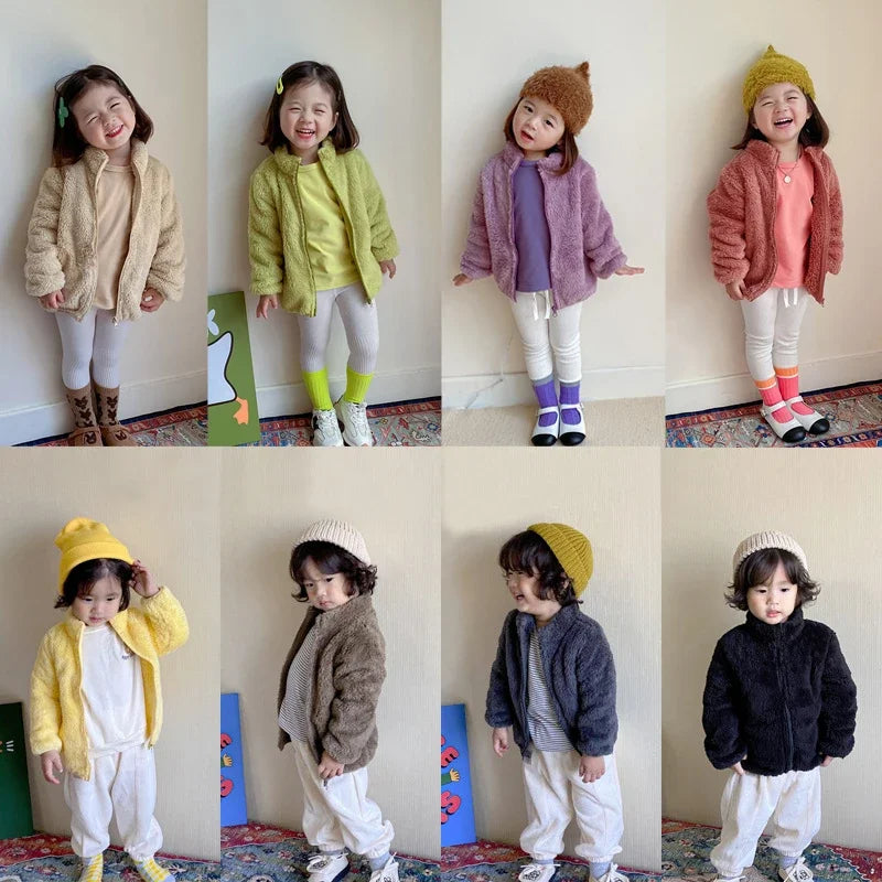 Kids Winter Coats 2025 New Children Outerwear Boy Warm