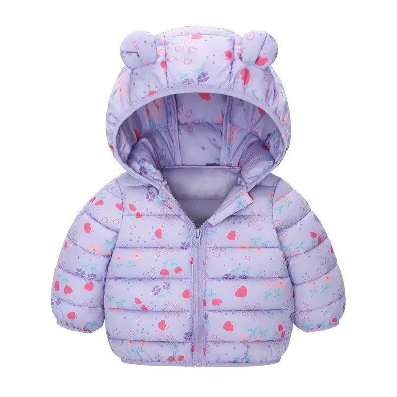 Children Boys Baby Hooded