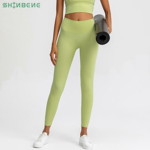 NO Camel Toe Sport Workout Yoga Leggings Women Squat proof Naked-Feel