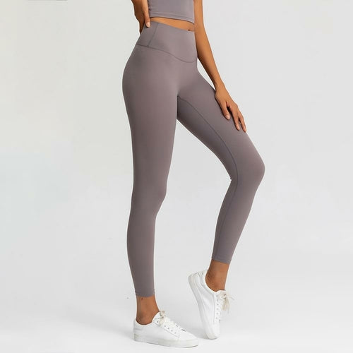 NO Camel Toe Sport Workout Yoga Leggings Women Squat proof Naked-Feel