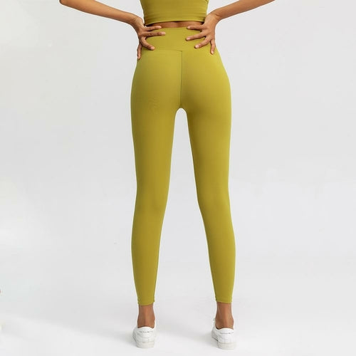 NO Camel Toe Sport Workout Yoga Leggings Women Squat proof Naked-Feel