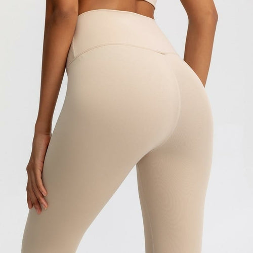NO Camel Toe Sport Workout Yoga Leggings Women Squat proof Naked-Feel