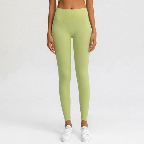 NO Camel Toe Sport Workout Yoga Leggings Women Squat proof Naked-Feel