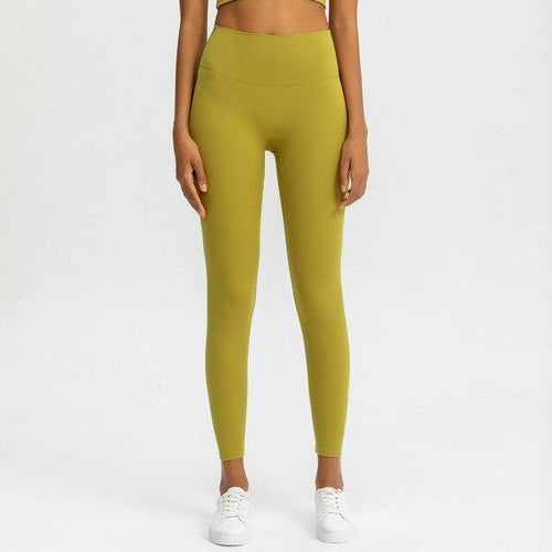NO Camel Toe Sport Workout Yoga Leggings Women Squat proof Naked-Feel