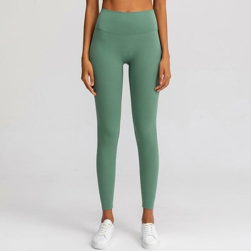 NO Camel Toe Sport Workout Yoga Leggings Women Squat proof Naked-Feel